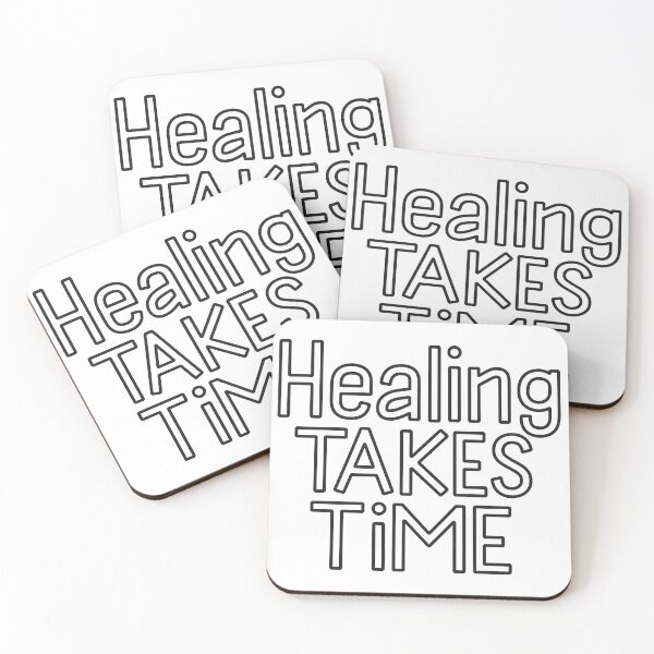 Item preview, Healing takes time mental health designed and sold by Snow-Woods.