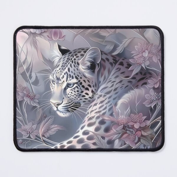Item preview, Leopard among flowers. African animal. designed and sold by MagelliShop.