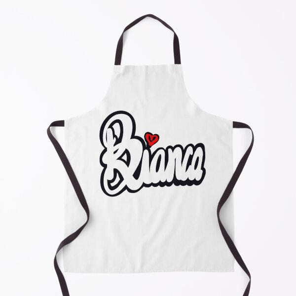 Item preview, Bianca popular girls first name in white. Personalized personalised customised name Bianca designed and sold by Artonmytee.