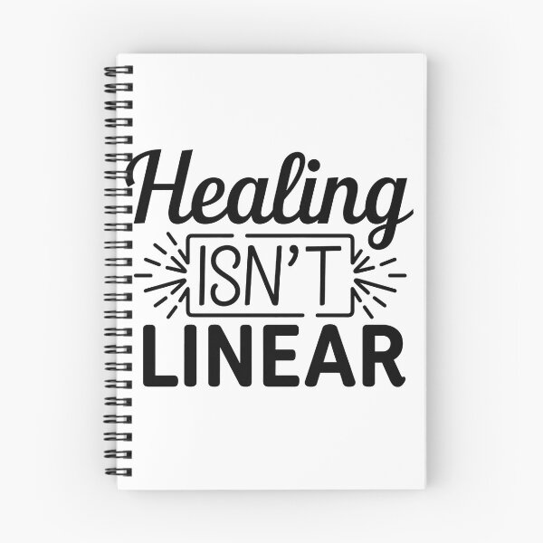 Item preview, Healing isn't linear mental health designed and sold by Snow-Woods.