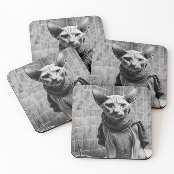 Item preview, Sphynx Cat Knitting in Style designed and sold by vk09.