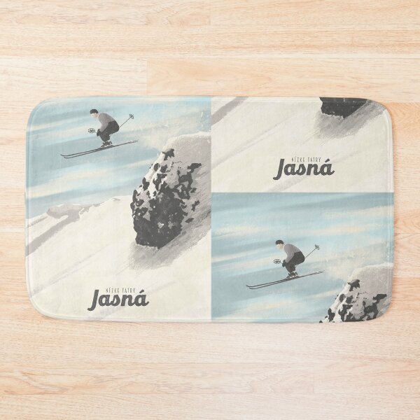 Item preview, Retro Skiing in Jasna - Low Tatras Mountains designed and sold by WHTDG.