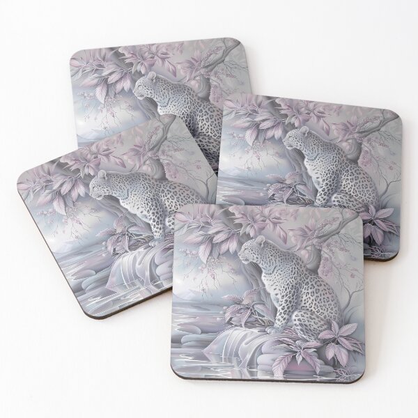 Item preview, Leopard among flowers. African animal. designed and sold by MagelliShop.