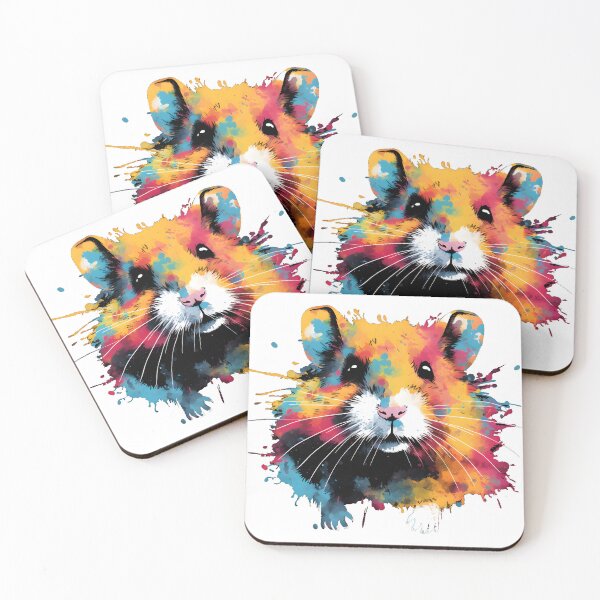 Item preview, Colorful Hamster Splash designed and sold by Thanakorn Prasing.