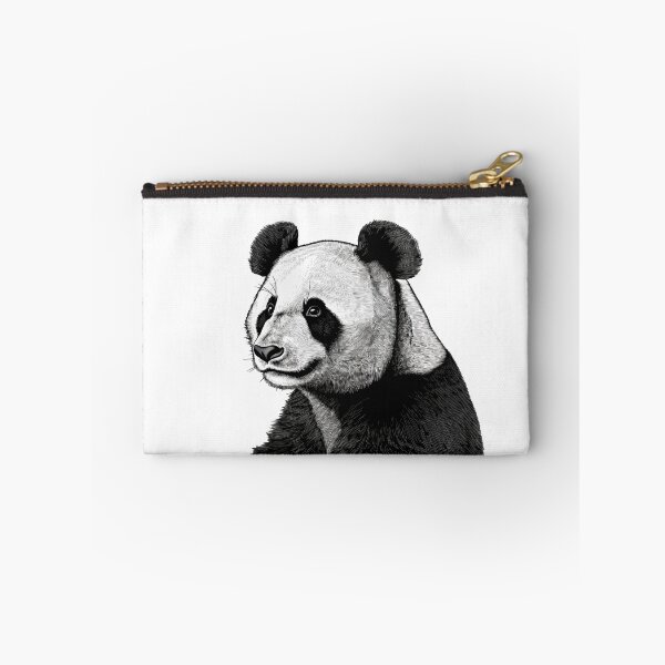 Item preview, Black & White Panda Portrait Illustration designed and sold by Adam Regester.