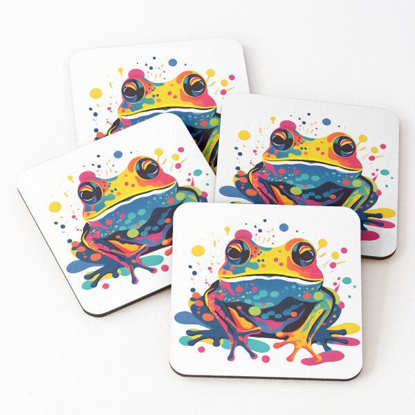 Item preview, Color Burst Frog designed and sold by Thanakorn Prasing.