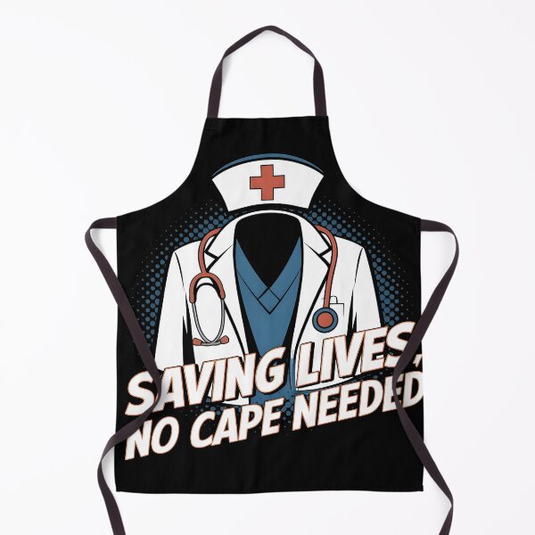 Item preview, Saving Lives No Cape Needed Nurse Superhero designed and sold by Davidpama.