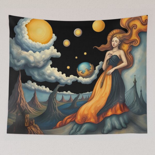 Item preview, Goddess of Dreams designed and sold by TazhibTreasures.