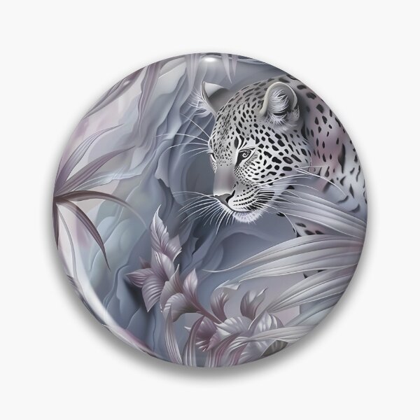 Item preview, Leopard among flowers. African animal. designed and sold by MagelliShop.