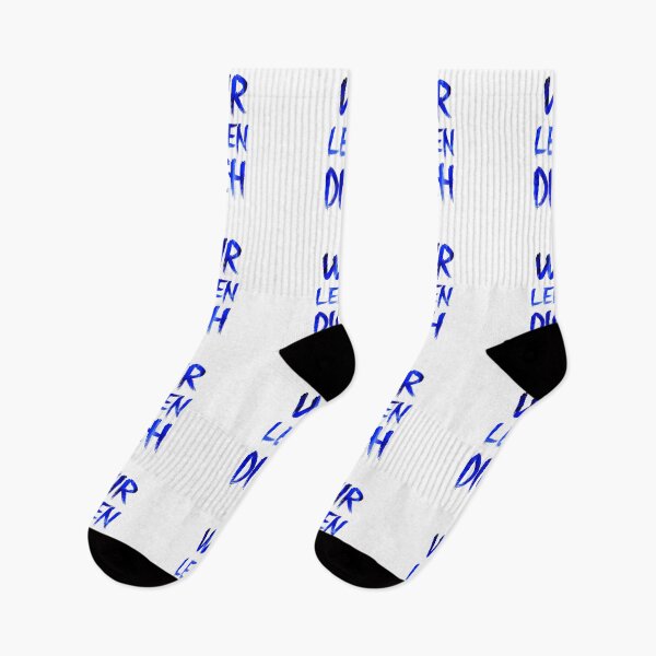 Item preview, Wir Leben Dich blue flames designed and sold by VRedBaller.