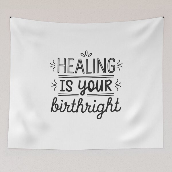 Item preview, Healing is your birthright designed and sold by Snow-Woods.
