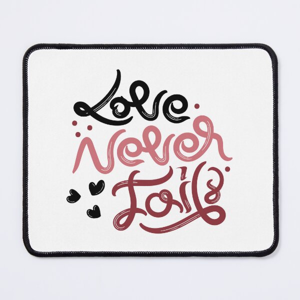 Item preview, Love Never Fails – Timeless Valentine Design designed and sold by CleanDecor.
