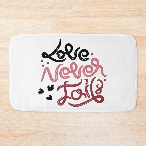 Item preview, Love Never Fails – Timeless Valentine Design designed and sold by CleanDecor.