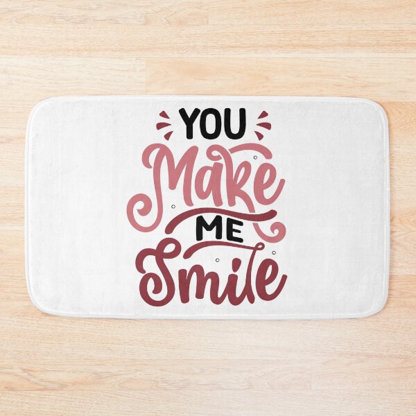Item preview, You Make Me Smile – Sweet Valentine Design designed and sold by CleanDecor.