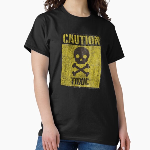 Artikel-Vorschau von Vorsicht giftig, Distressed Zeichen, Totenkopf, designt und verkauft von gorillamerch.
