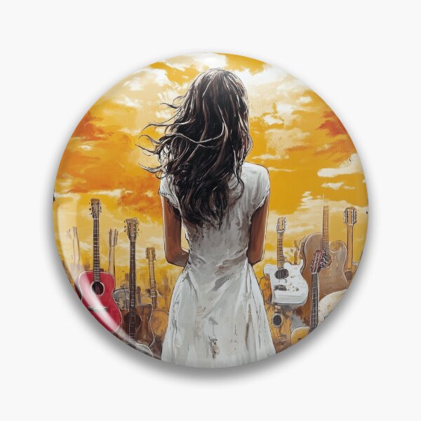 Artikelvorschau, "Broken Chords". Gitarrenfriedhofsdesign für Mädchen. entworfen und verkauft von Shoot-The-Moon.