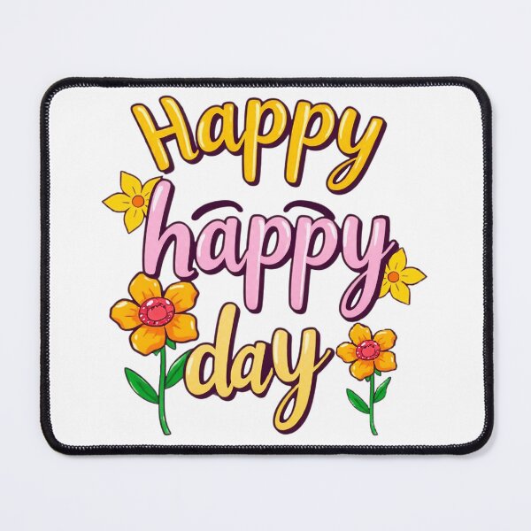 Item preview, happy happy day designed and sold by malik-modern-de.