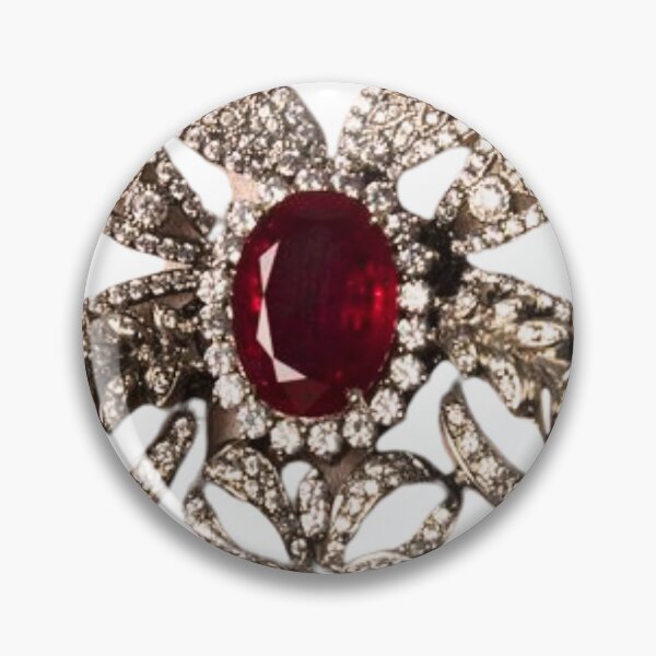 Item preview, Jewel with red stone designed and sold by di-Vera-Rosati.