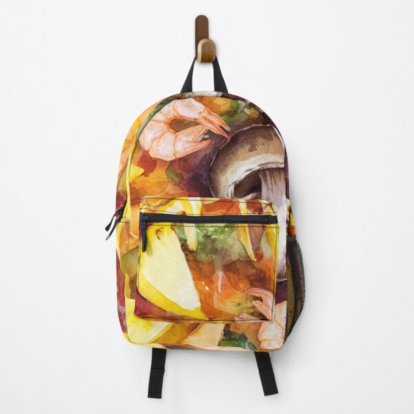 Item preview, Vegetarian pizza,watercolor. designed and sold by elegantpaterns.