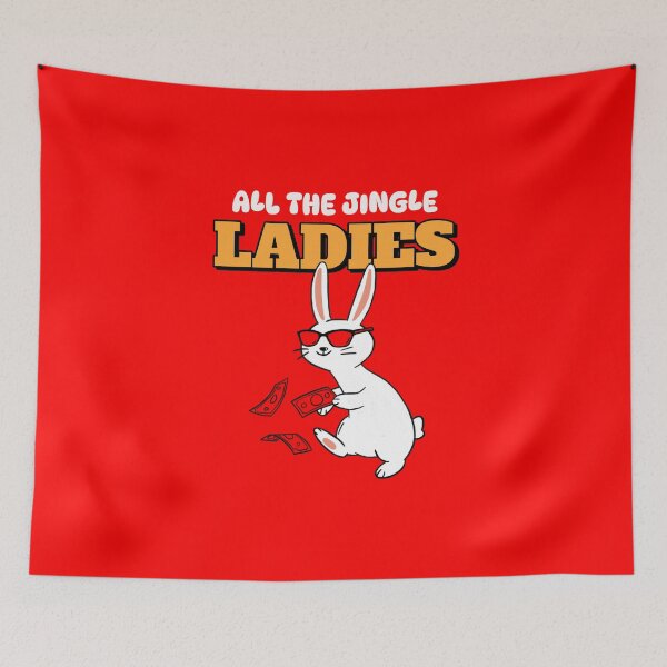 Artikelvorschau, Lustiges Weihnachts-T-Shirt „All The Jingle Ladies“ entworfen und verkauft von ngedupdorjee.