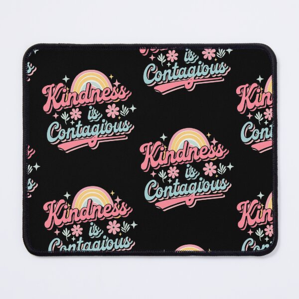 Item preview, Kindness is Contagious - Uplifting Rainbow Design for Positive Vibes designed and sold by BunBuntheDog-.