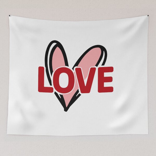 Item preview, Love – Simple and Timeless Valentine Design designed and sold by CleanDecor.