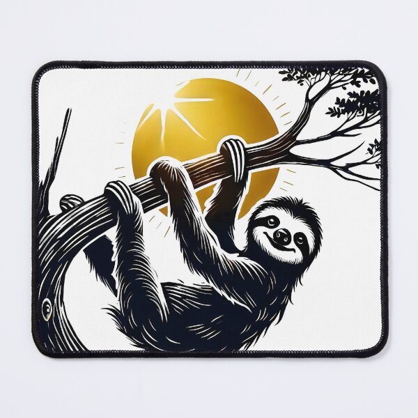 Item preview, sloth, cute sloth, three toed sloth designed and sold by TrueArtVibes.
