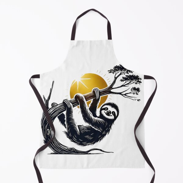Item preview, sloth, cute sloth, three toed sloth designed and sold by TrueArtVibes.