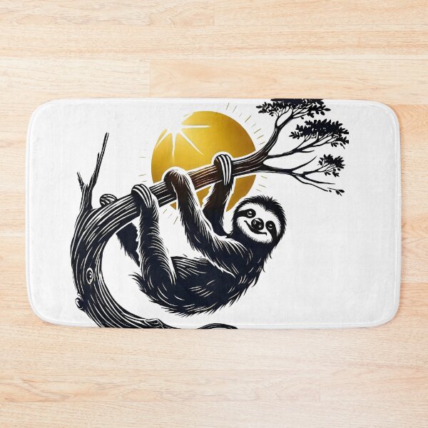 Item preview, sloth, cute sloth, three toed sloth designed and sold by TrueArtVibes.