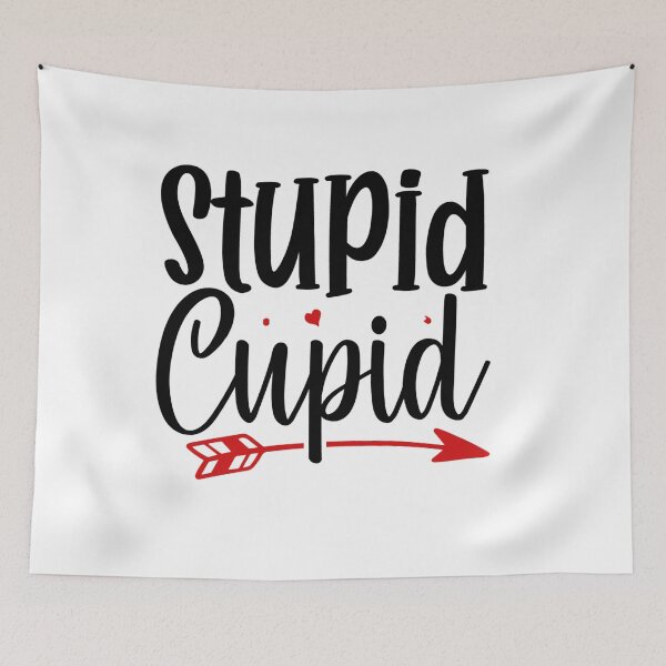 Item preview, Stupid Cupid – Funny Valentine Design designed and sold by CleanDecor.