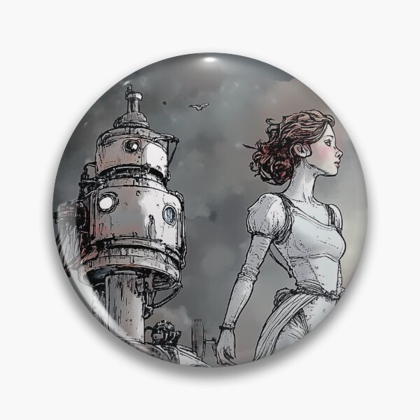Item preview, Sci Fi design. Vintage / modern. Walking The Droid. designed and sold by Shoot-The-Moon.