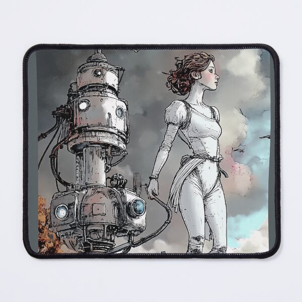 Item preview, Sci Fi design. Vintage / modern. Walking The Droid. designed and sold by Shoot-The-Moon.