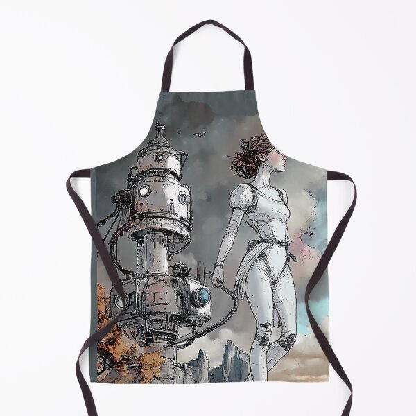 Item preview, Sci Fi design. Vintage / modern. Walking The Droid. designed and sold by Shoot-The-Moon.