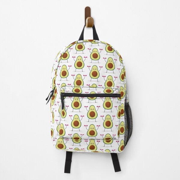Item preview, Cute Kawaii Illustration of Avocado doing Workout designed and sold by AdiApparel.