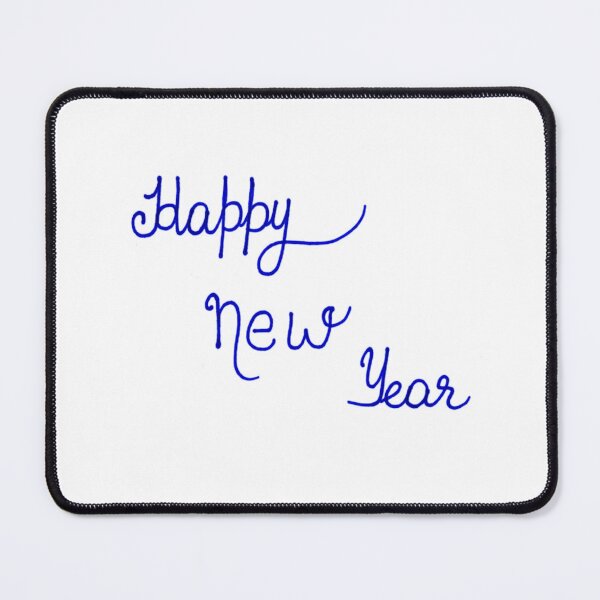 Item preview, Handwritten Happy New Year Calligraphy Design designed and sold by scribblesign.