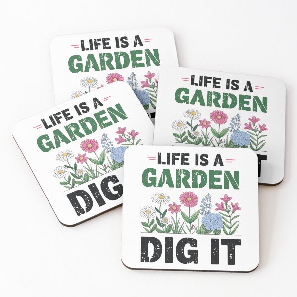 Item preview, Life is a garden dig it Garden love designed and sold by luannsemmsobre.