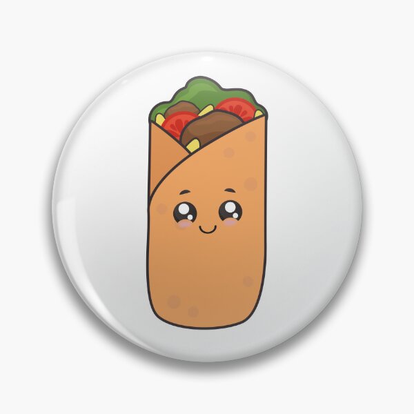 Item preview,  Cute Kawaii Illustration of Burrito  designed and sold by AdiApparel.