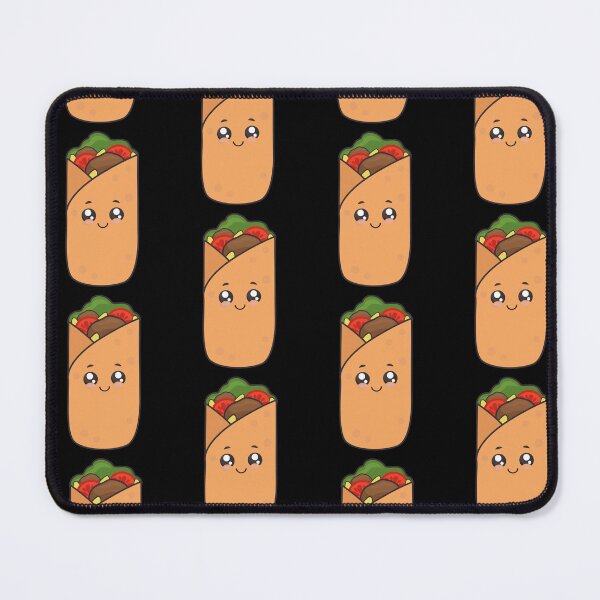 Item preview, Cute Kawaii Illustration of Burrito designed and sold by AdiApparel.