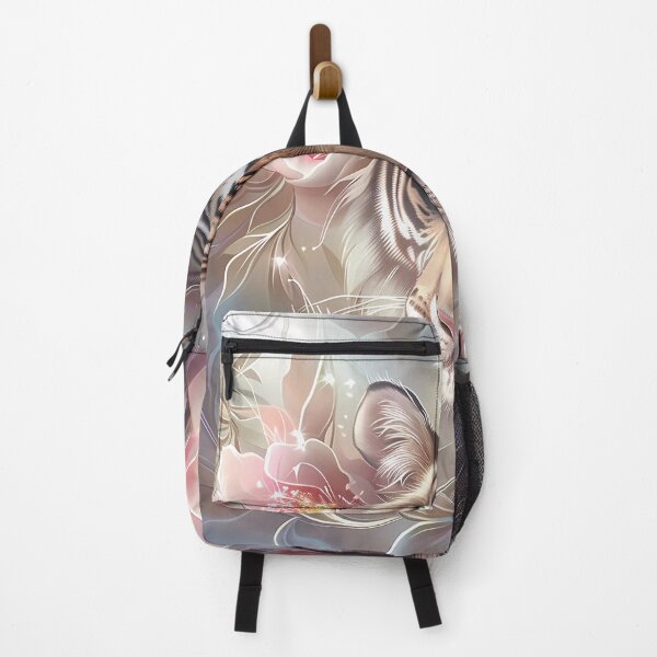 Item preview, Tiger among flowers. designed and sold by MagelliShop.