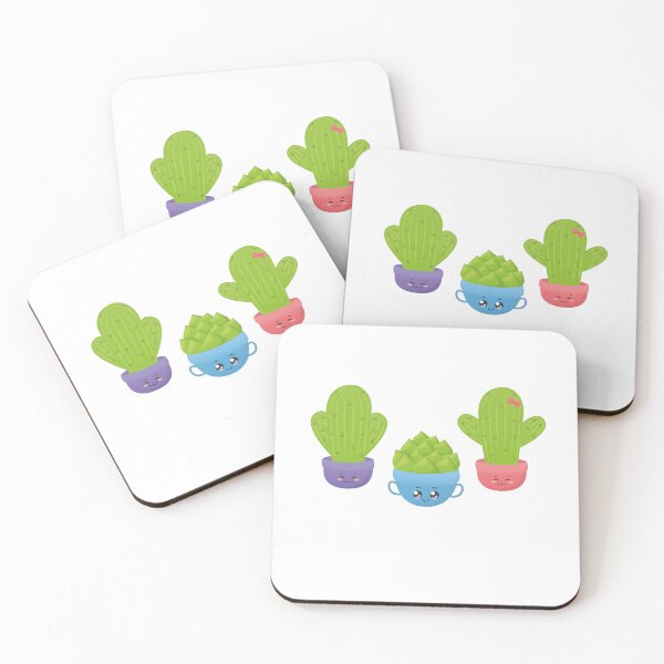 Item preview, Cute Kawaii Illustration of Cactus and Succulent designed and sold by AdiApparel.