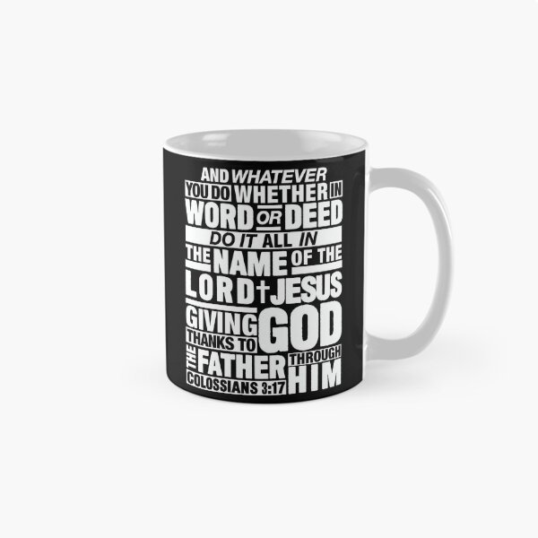 Item preview, Colossians 3:17 Lord Jesus designed and sold by plushism.