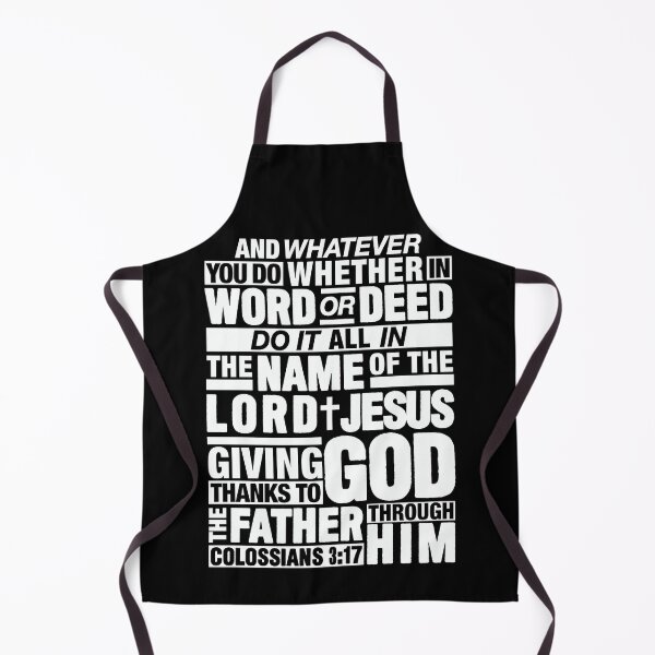 Item preview, Colossians 3:17 Lord Jesus designed and sold by plushism.