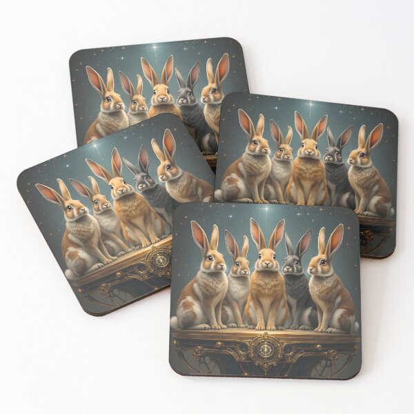 Item preview, Guild of Hares designed and sold by HabitableMoons.