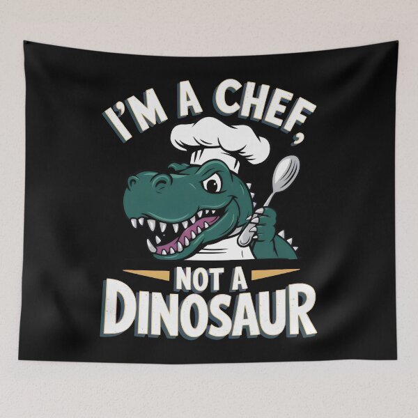 Item preview, I'm a Chef, Not a Dinosaur designed and sold by Prime-Studio.