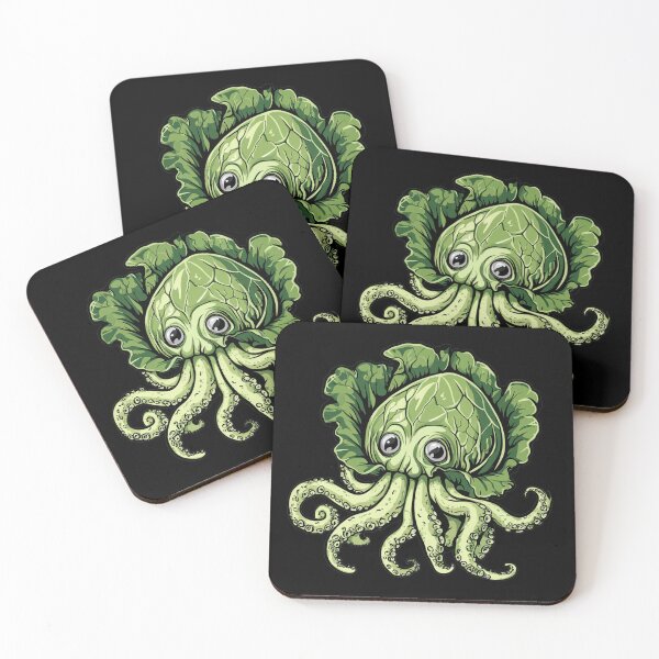 Item preview, Octopus Cabbage Head designed and sold by titanosdesign.