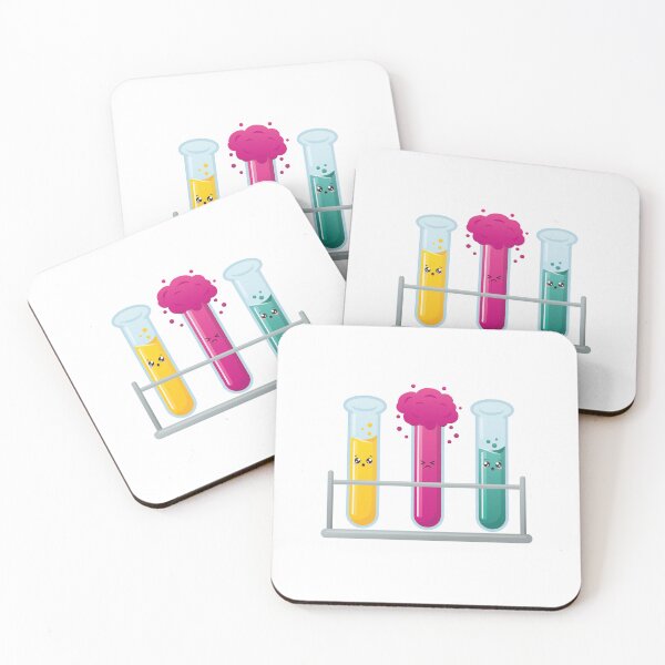 Item preview, Cute Kawaii Illustration of Test Tubes designed and sold by AdiApparel.
