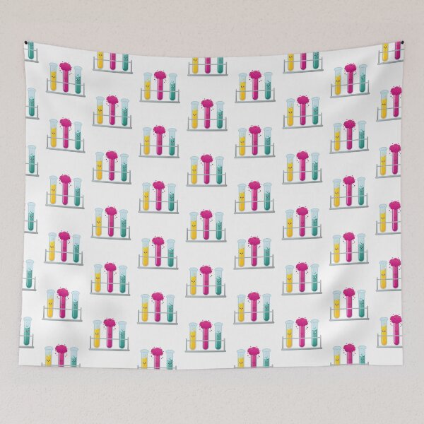 Item preview, Cute Kawaii Illustration of Test Tubes designed and sold by AdiApparel.