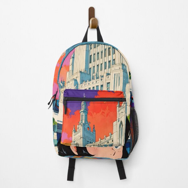 Item preview, Yekaterinburg Russia Retro Anime Girl 80s Russia Vintage Travel designed and sold by Retro-Anime9.