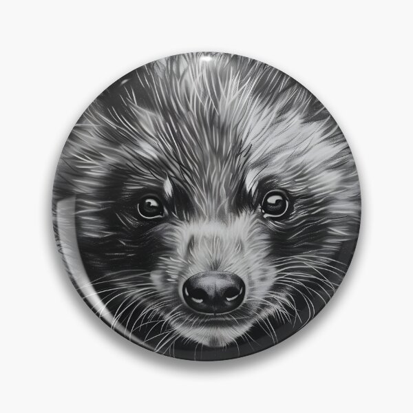 Item preview, Black and white wolverine pencil drawing designed and sold by Pencil-Art.