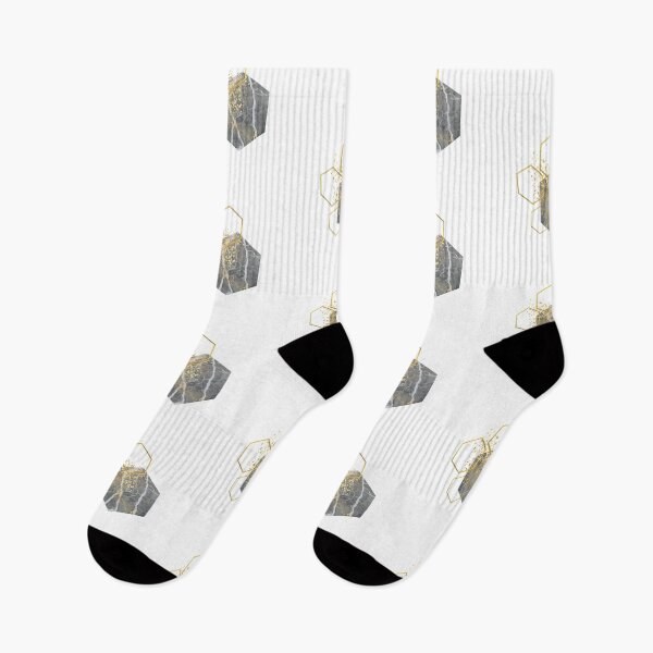 Item preview, Abstract stone marble and gold honeycomb design designed and sold by CreativeStrand.